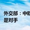 外交部：中欧关系的正确定位应当是伙伴而不是对手