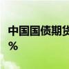 中国国债期货高开高走 30年期主力合约涨0.3%