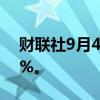 财联社9月4日电，日经225指数开盘跌1.67%。