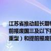 江苏省推动超长期特别国债资金支持消费品以旧换新的实施方案，对提前报废国三及以下排放标准营运类柴油货车的，根据车辆类型（中型、重型）和提前报废时间，按照1万元~4