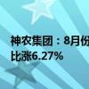 神农集团：8月份销售生猪收入4.13亿元 商品猪销售均价环比涨6.27%