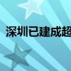 深圳已建成超充站550座 超过了加油站数量