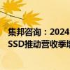 集邦咨询：2024年第二季度NAND Flash出货增长放缓 AI SSD推动营收季增14%