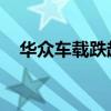 华众车载跌超80% 成交额超8000万港元