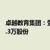 卓越教育集团：受托人依据受限制股份单位计划购买合共19.3万股份