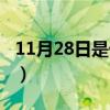 11月28日是什么星座（11月18日是什么星座）