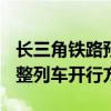 长三角铁路预计今日发送210万人次，动态调整列车开行方案