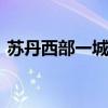 苏丹西部一城市遭大规模空袭 造成平民伤亡