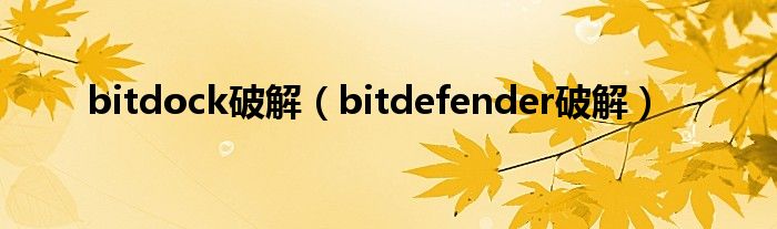 bitbucket破解（bitdock 破解版）