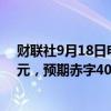 财联社9月18日电，新西兰第二季度经常帐赤字48.26亿纽元，预期赤字40.05亿纽元，前值赤字43.59亿纽元。