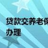 贷款交养老保险？广西“续保贷”目前已停止办理