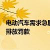 电动汽车需求急剧下滑欧洲汽车业呼吁“紧急行动”避免碳排放罚款