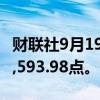 财联社9月19日电，法国CAC指数上涨2%至7,593.98点。