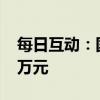 每日互动：国信云控拟向云通数达增资1000万元