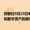 财联社9月23日电，美国副总统哈里斯宣称将助力人工智能和数字资产的增长。