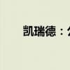 凯瑞德：公司董事长、总经理被留置