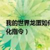 我的世界龙蛋如何孵化教学教程视频（我的世界龙蛋怎么孵化指令）