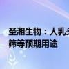 圣湘生物：人乳头瘤病毒核酸检测试剂盒获批增加宫颈癌初筛等预期用途