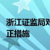 浙江证监局对海顺证券浙江分公司采取责令改正措施