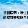 睿智医药：与生物活性分子与成药性优化全国重点实验室实验室签署战略合作框架协议