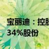 宝丽迪：控股股东、实控人拟协议转让公司5.34%股份