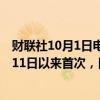 财联社10月1日电，布伦特原油向下触及70美元/桶，为9月11日以来首次，日内跌2.49%。