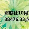 财联社10月1日电，日经225指数上午收盘报38476.33点，涨幅1.47%。