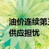 油价连续第三天攀升 中东局势升级风险加剧供应担忧