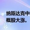 纳斯达克中国金龙指数收涨4.94%，热门中概股大涨。