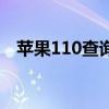 苹果110查询序列号官网（苹果110查询）