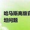 哈马斯高级官员敦促国际社会公正解决巴勒斯坦问题