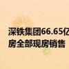 深铁集团66.65亿元底价摘得宝安区涉宅用地 地块内商品住房全部现房销售