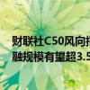 财联社C50风向指数调查：9月新增信贷或同比少增 新增社融规模有望超3.5万亿元