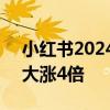 小红书2024年Q1营收破10亿美元，净利润大涨4倍