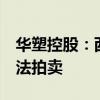 华塑控股：西藏麦田所持18.47%股份将被司法拍卖