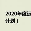 2020年度远程教育工作计划（远程教育教学计划）