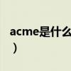 acme是什么意思中文翻译（acmetea是什么）