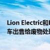 Lion Electric和Boivin Evolution宣布将Lion8零排放垃圾车出售给废物处理厂