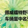 挪威福特野马MachE在2021年5月的电动汽车销量中名列前茅