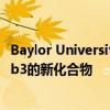 Baylor University的研究人员开发了一种名为三硼烷或BoCb3的新化合物