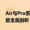 Air与Pro系列产品的差异详解：从性能到功能全面剖析