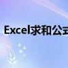 Excel求和公式使用指南：轻松掌握求和技巧