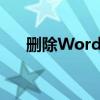 删除Word空白页面的技巧与操作指南