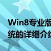 Win8专业版：功能强大，体验卓越的操作系统的详细介绍