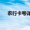 农行卡号详解：开户、使用及安全须知