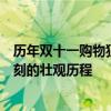 历年双十一购物狂欢节数据可视化统计图：见证电商巅峰时刻的壮观历程