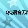 QQ语音无声：解决无声问题的实用指南