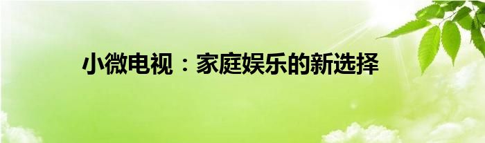 小薇电视直播怎么不能用了（小薇电视直播好用吗）