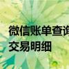 微信账单查询详解：如何轻松查看账单记录及交易明细