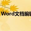 Word文档编辑技巧：如何删除不需要的页面